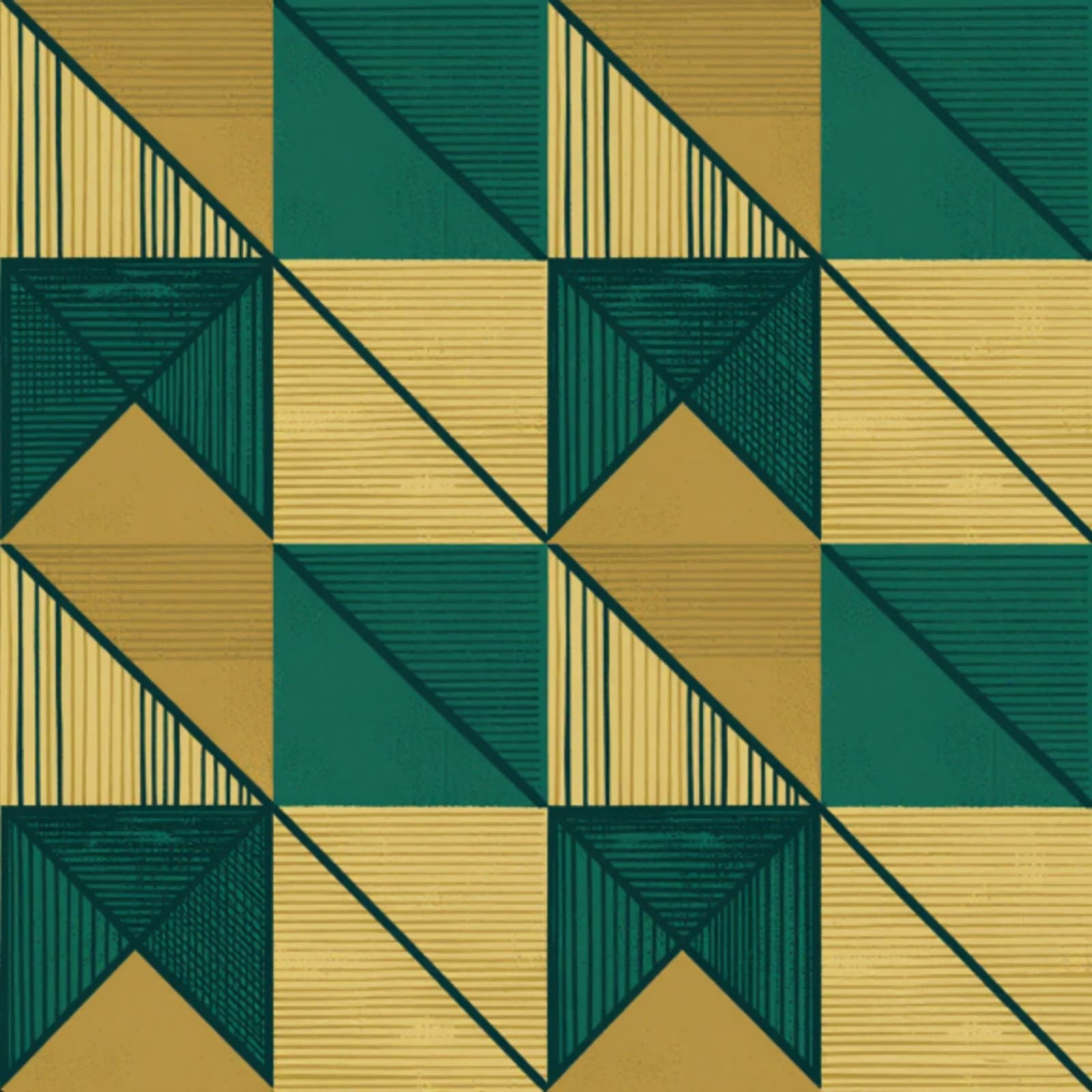 Teal Mosaic Ankara / "Adire Kaleidoscope" — On Model